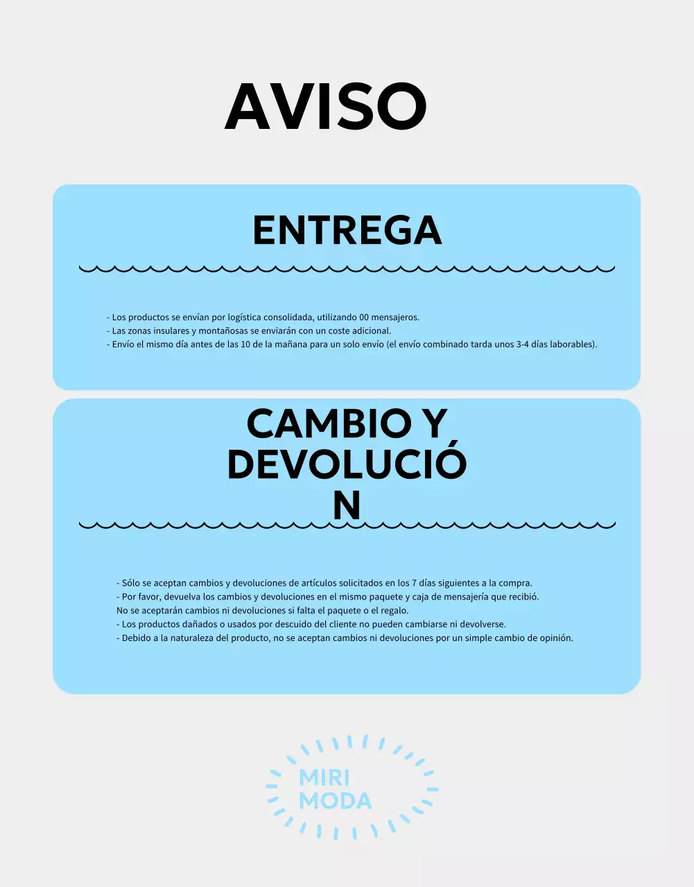 Guía de conjuntos en azul y azul claro