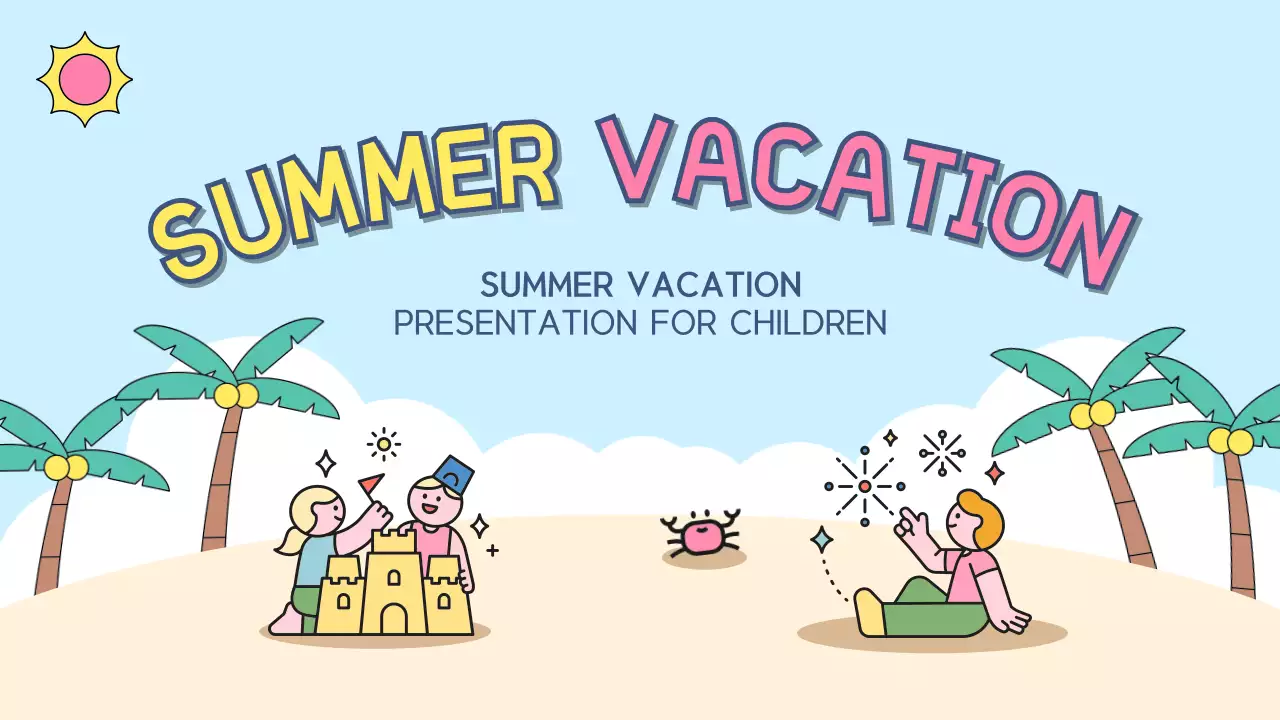 Blue Playful Summer Presentation