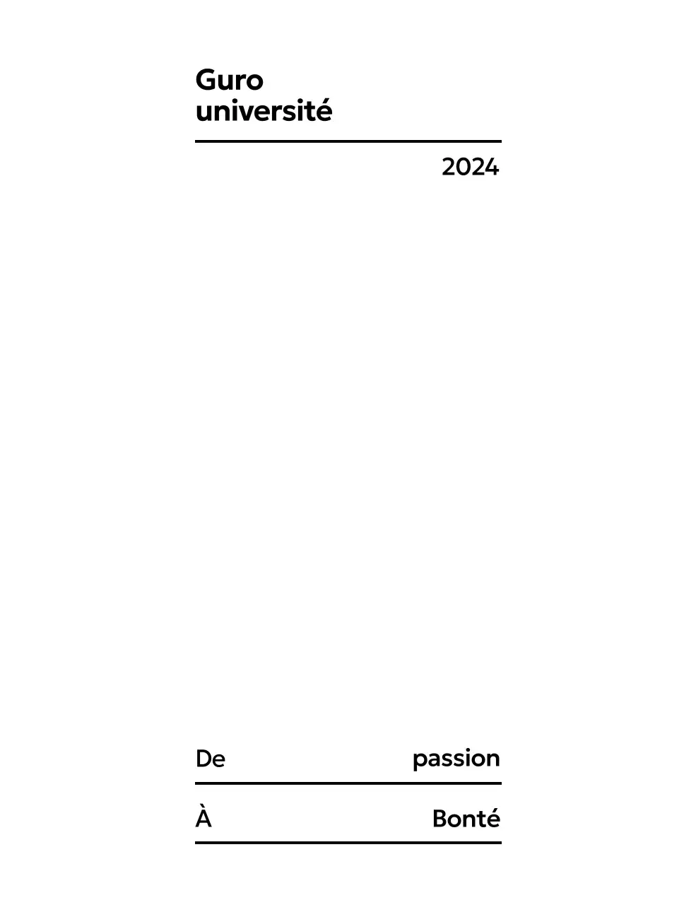 Design épuré et élégant avec calligraphie et lignes