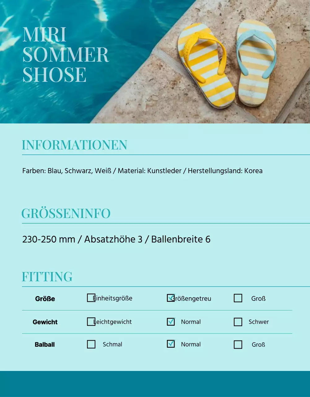 Bewerben Sie trendige Sommerschuhe in Hellblau