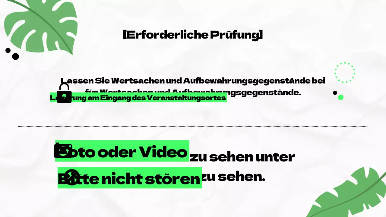 Festivalankündigungen für trendige Veröffentlichungen auf grauem Hintergrund
