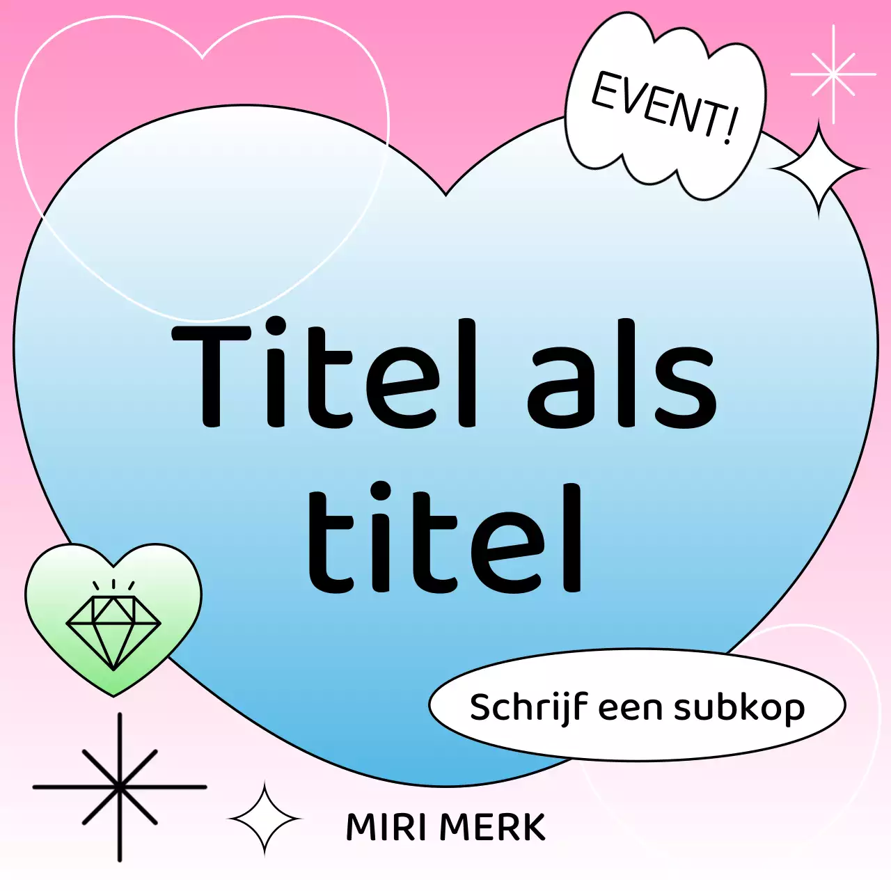 Kitscherige zomerhoes in chartreuse en roze