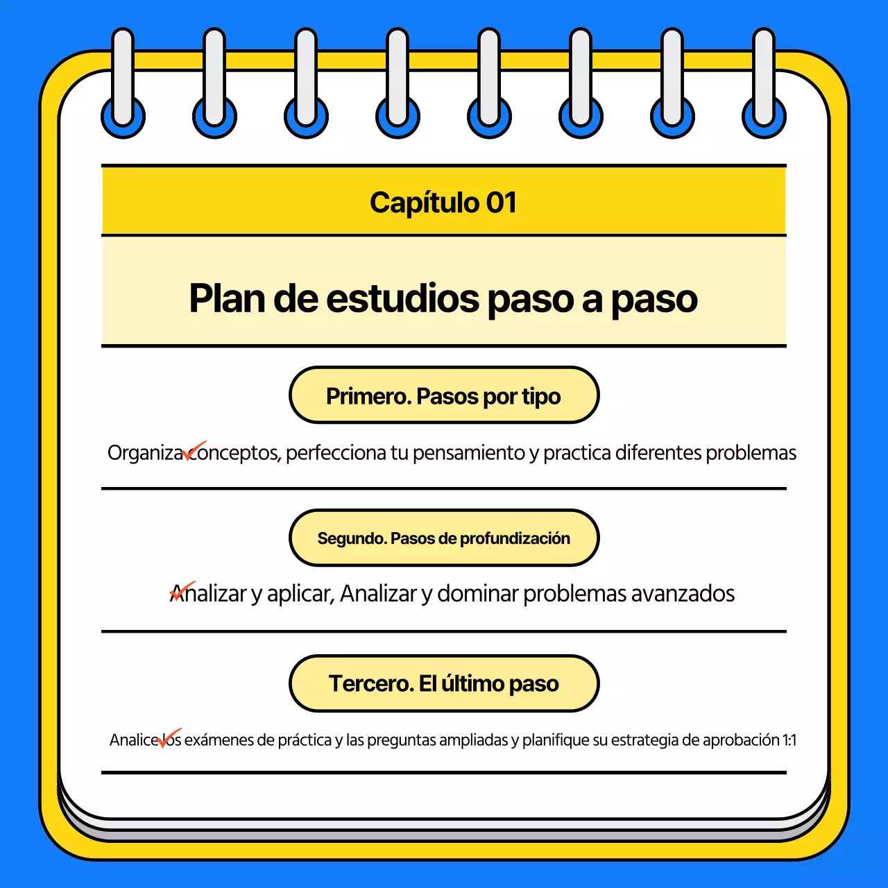 Promocione su escuela de admisión con un toque de azul y amarillo