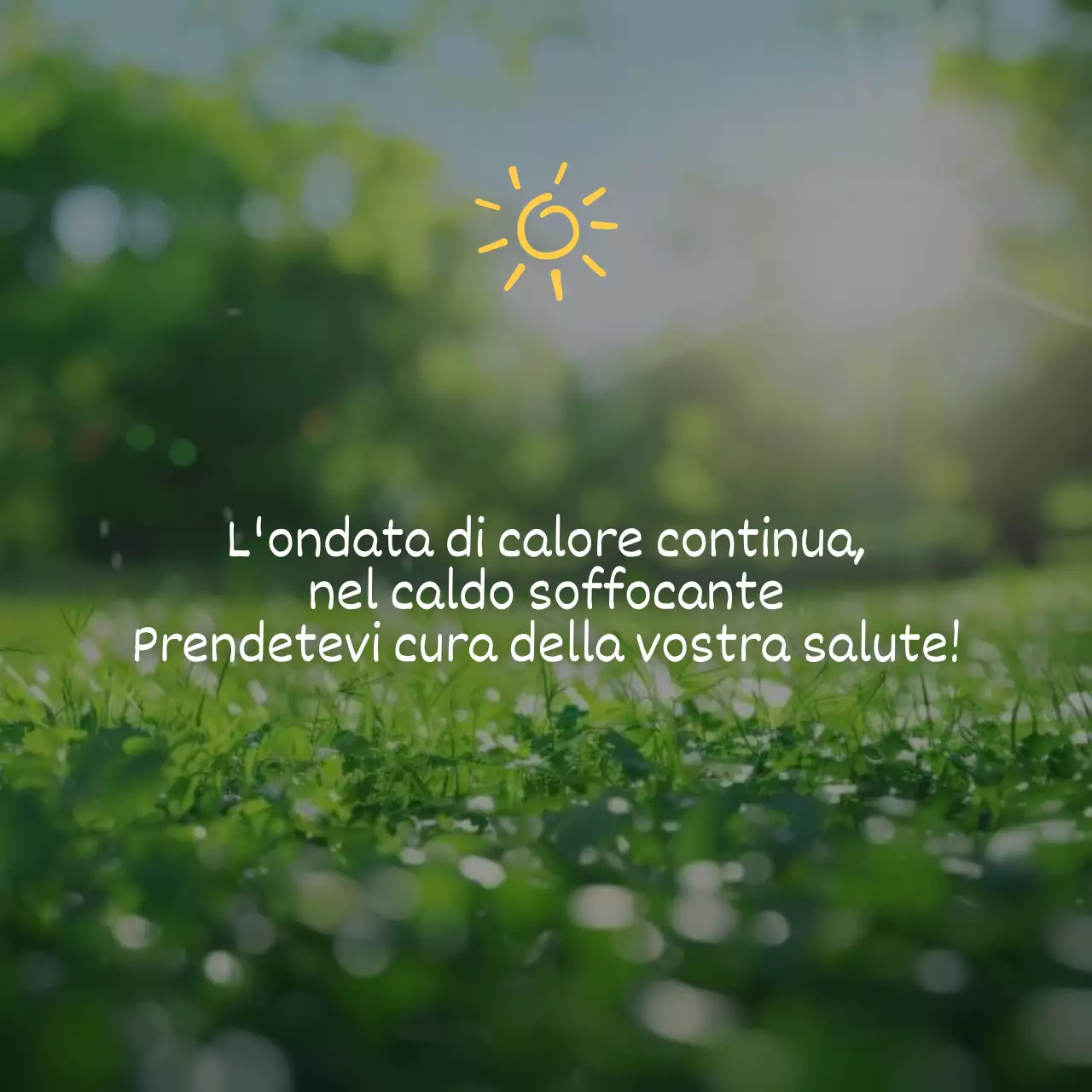 Collezione di auguri estivi in calligrafia semplice in azzurro e blu