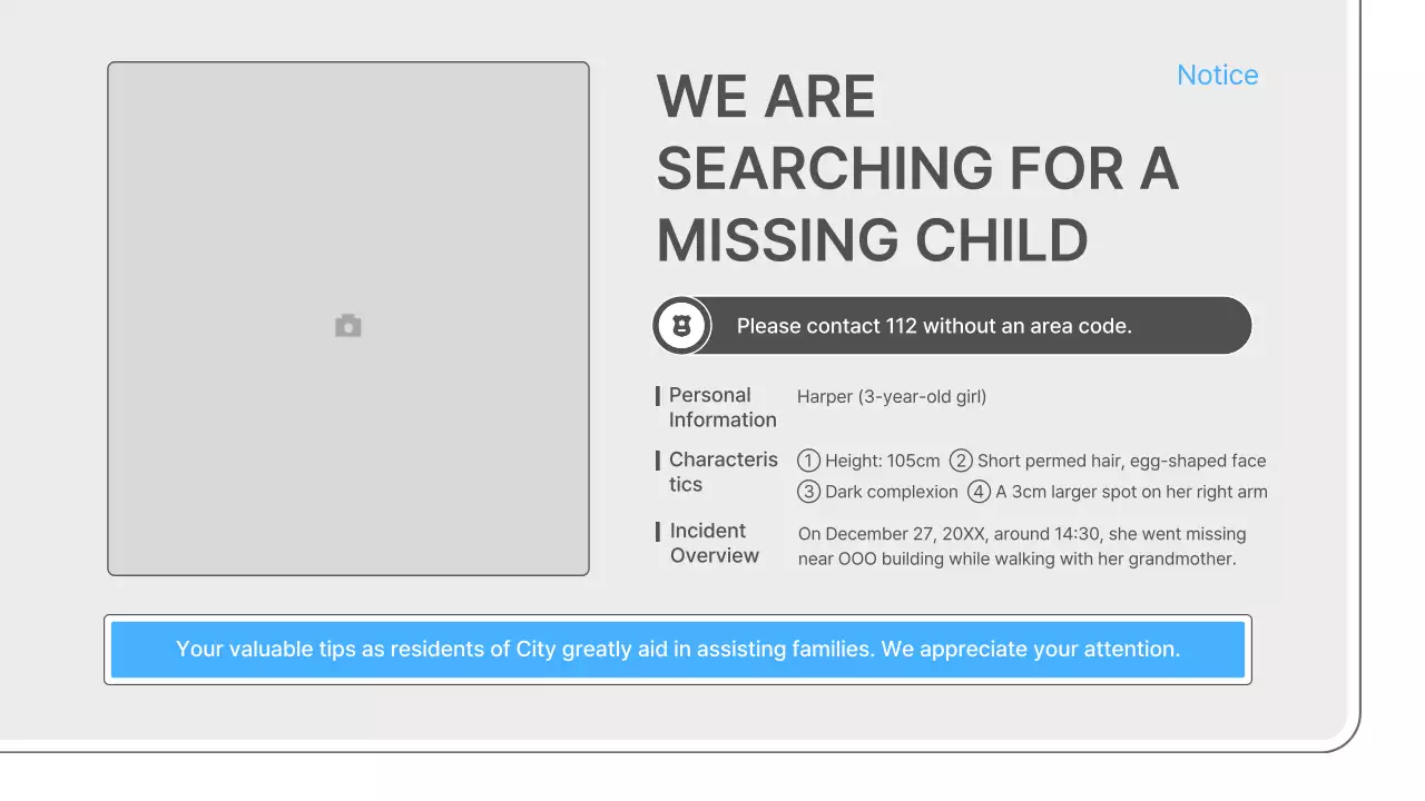 그레이 모던 커뮤니티 어젠다 프레젠테이션