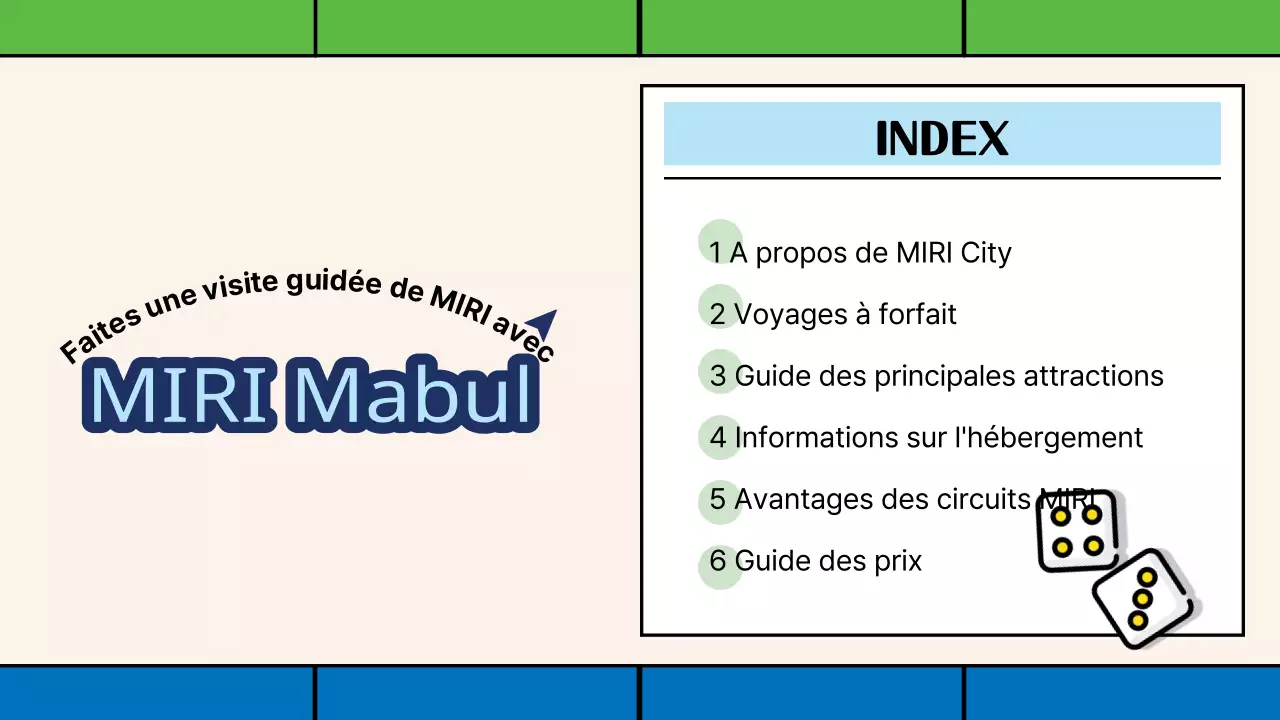 Promouvoir les vacances à forfait dans le pays en vert et bleu, à la manière d'un jeu de société