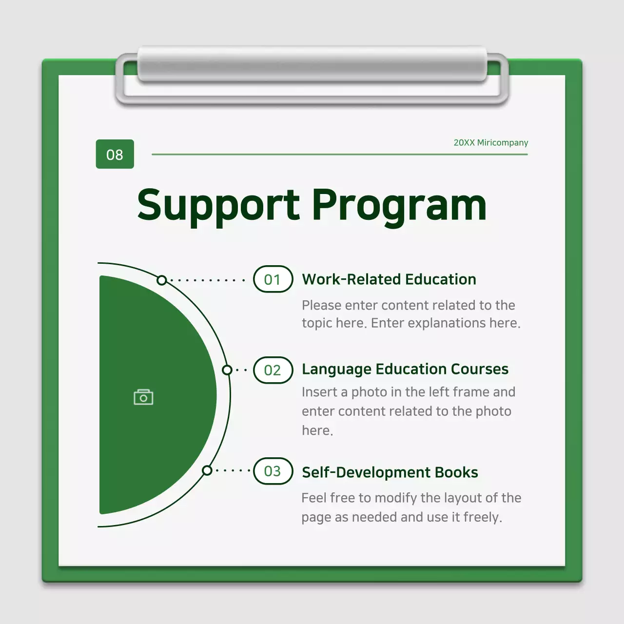 Green Simple Newsletter Guide Instagram Carousel