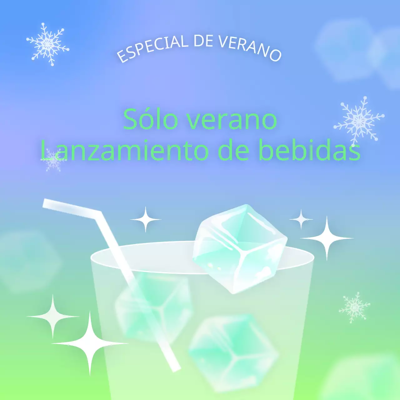 Una colección de imágenes de tendencia con los colores del arco iris para el verano