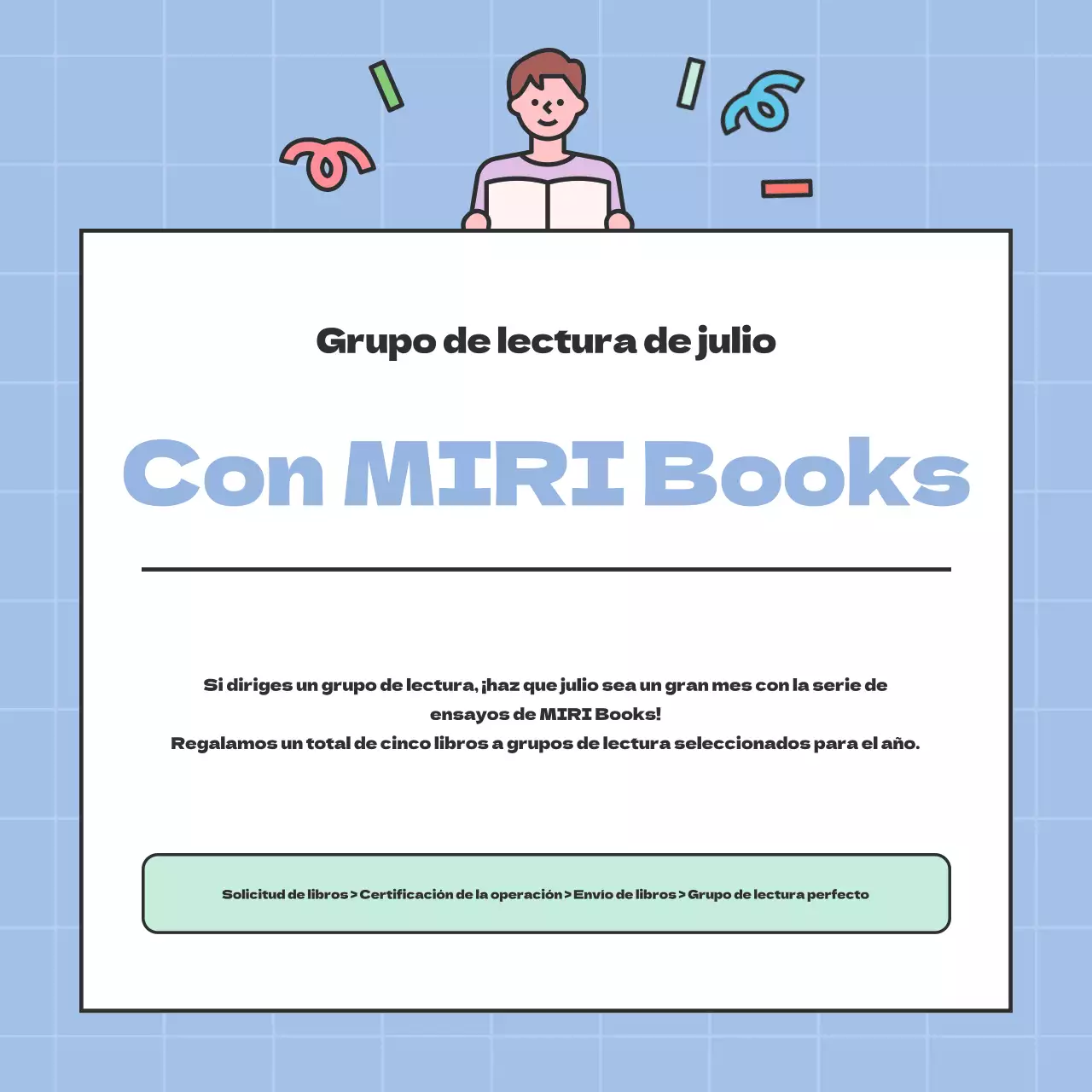 Promueva un sencillo grupo de lectura de verano con lavanda y menta