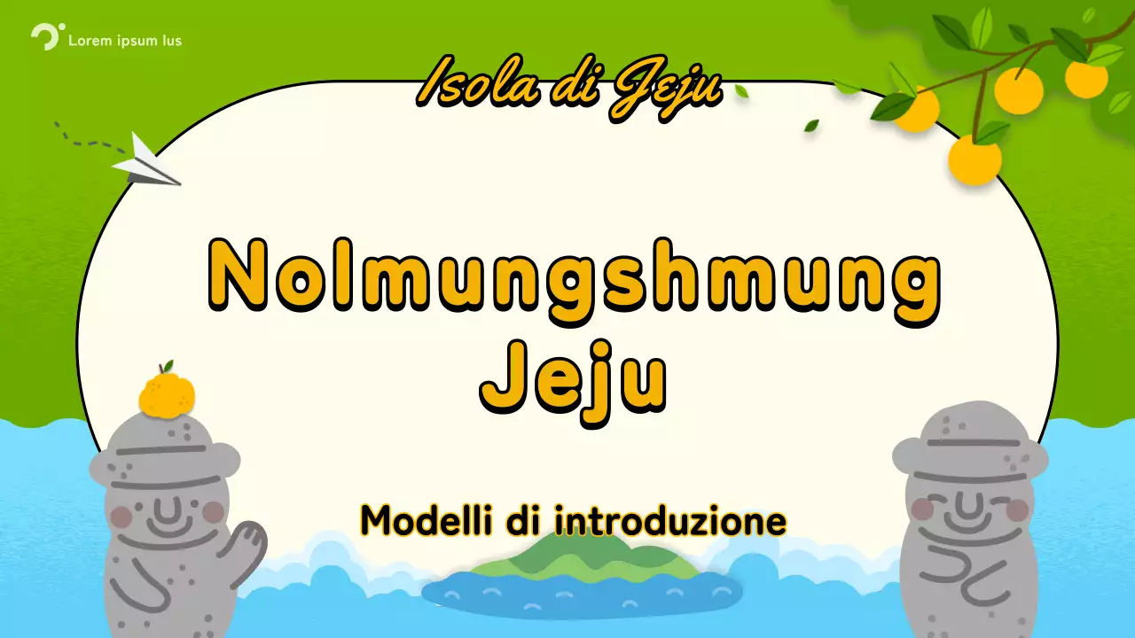 Guida ai quartieri verde e arancione di Jeju