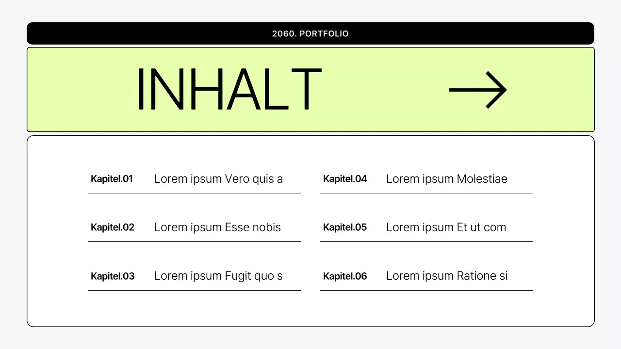 Einfache bedruckbare Mappe in Grau und Lindgrün
