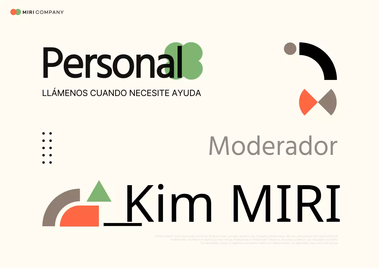 Funda minimalista para el identificador personal en marfil y caqui