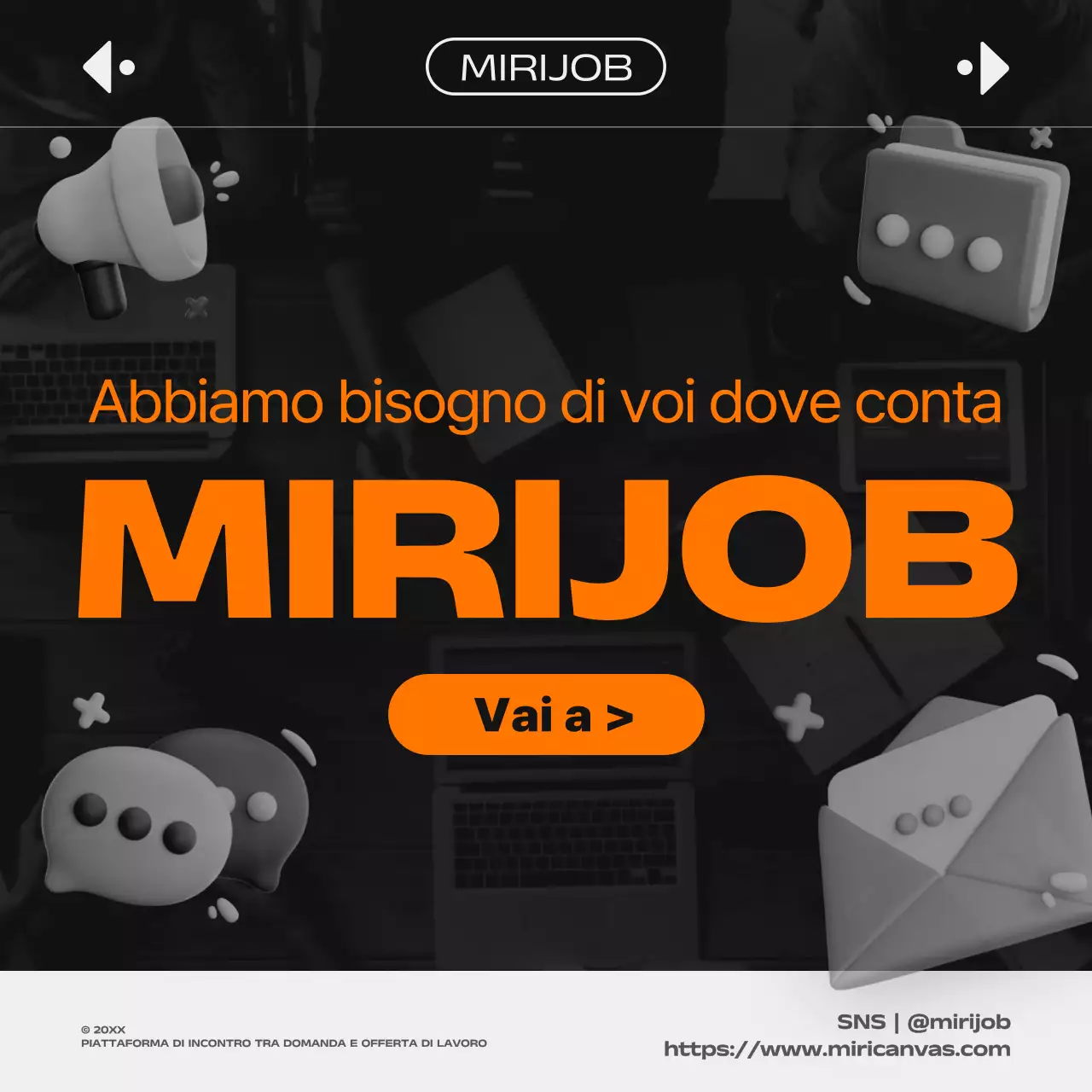 Promuovete una piattaforma di matching nero e arancione alla moda