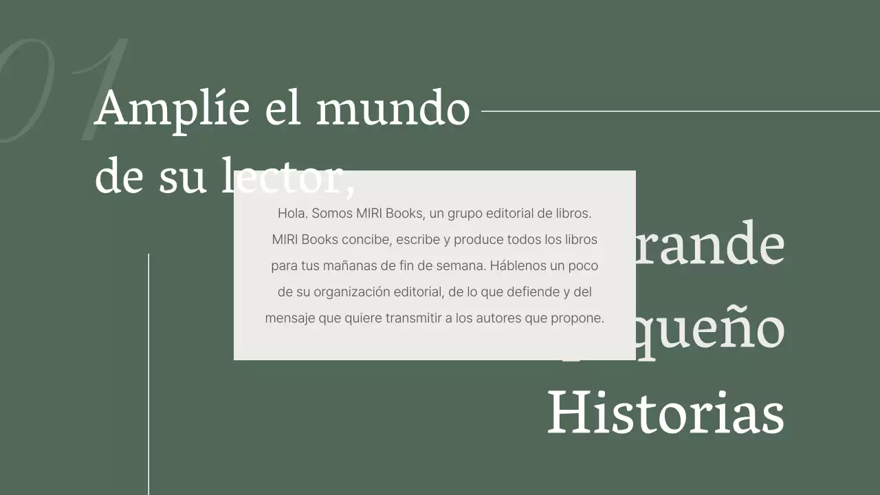 Una elegante propuesta de libro en color caqui