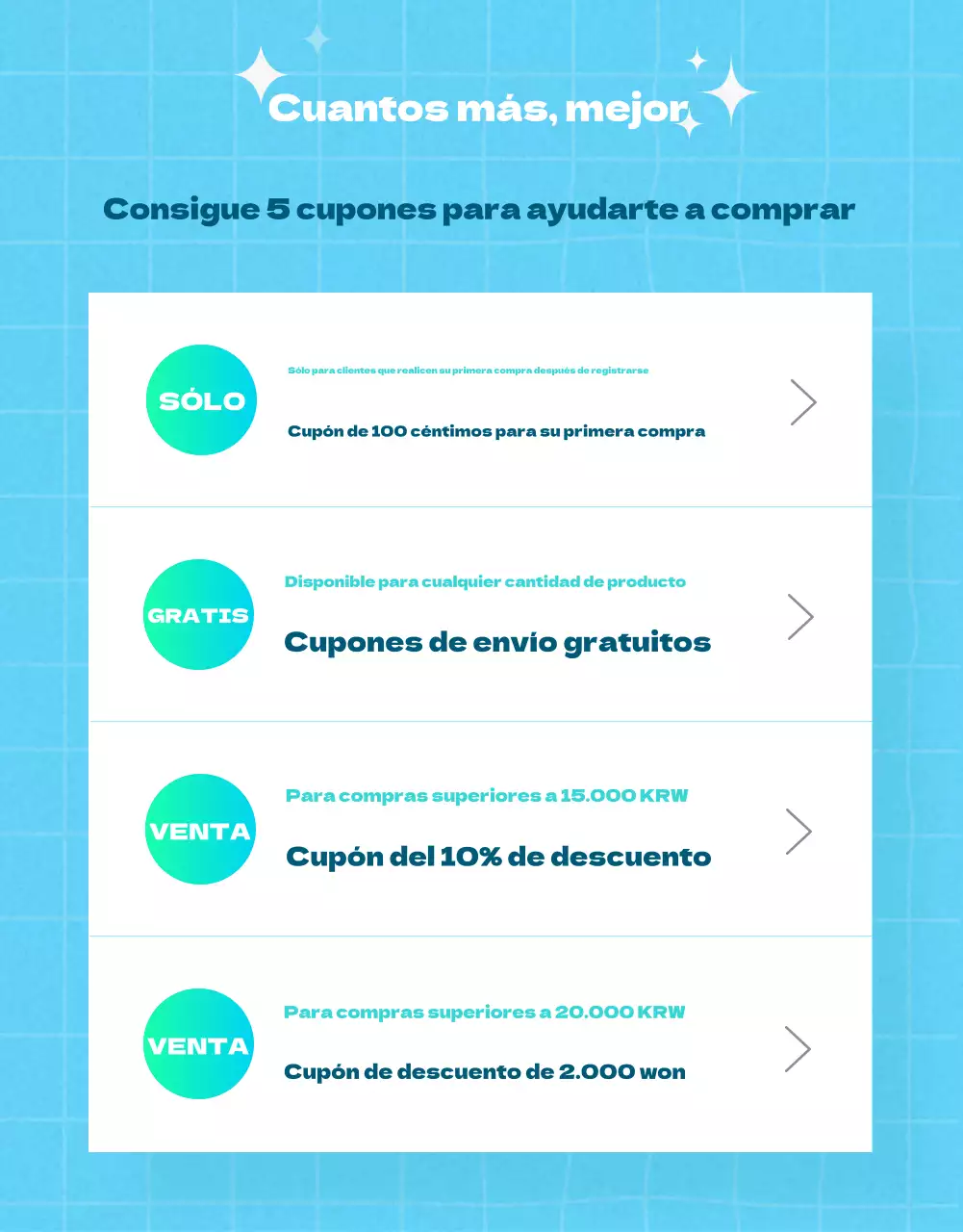 Promocione un evento con artículos vintage de verano en azul claro