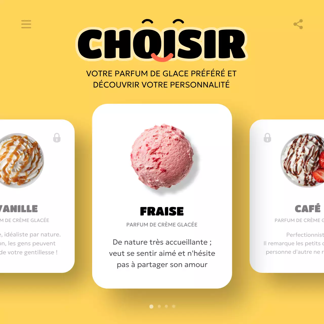 Les types de personnalité des glaces modernes en jaune et noir @yellowandblack