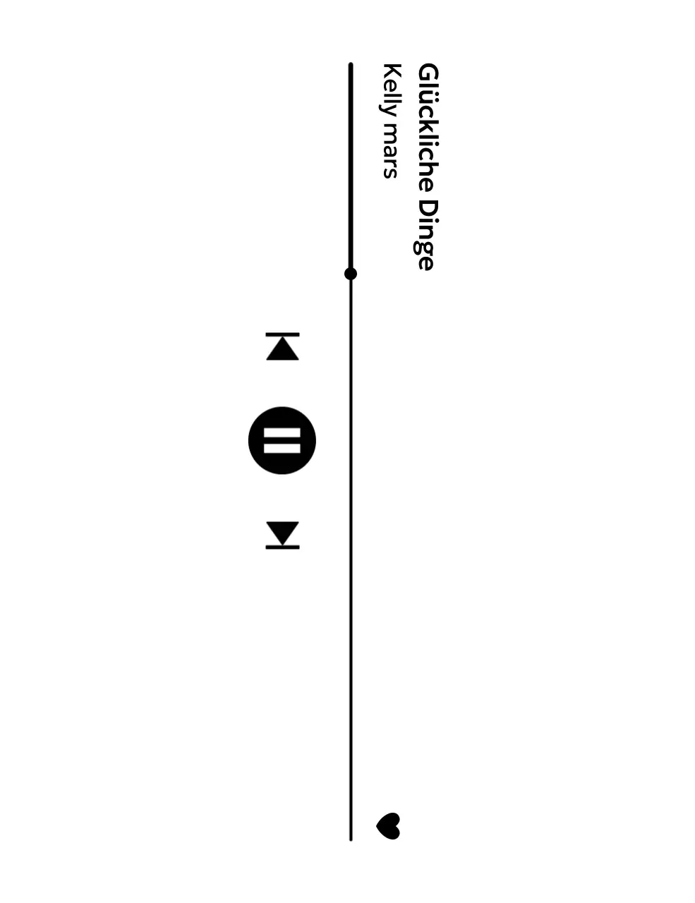 Klares Design im Stil eines Musik-Players