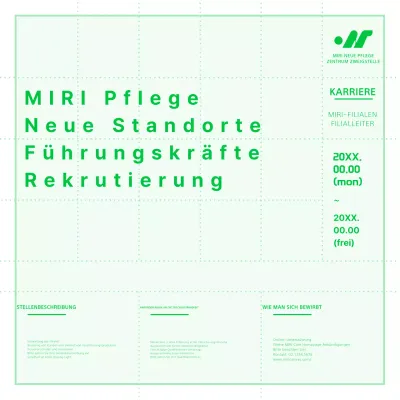 Ein einfacher, grün-weißer Leitfaden für die Einstellung von Managern