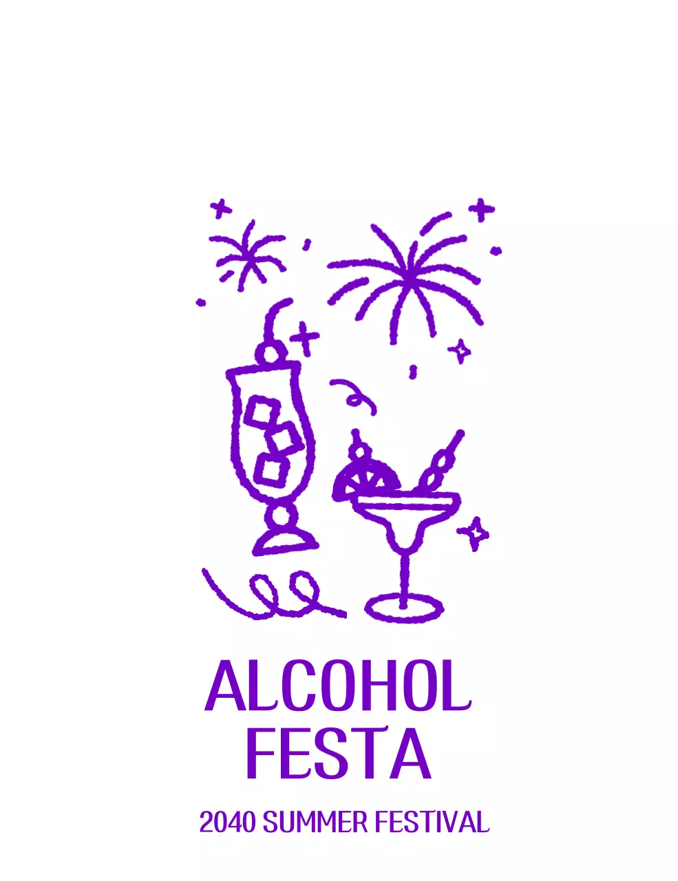 Mercadoria do festival com graffiti em copos de bebidas com vários formatos