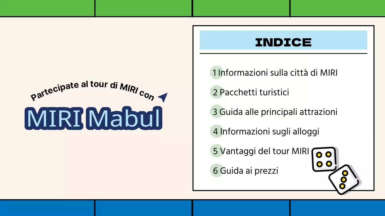 Promuovere i pacchetti vacanza nazionali in verde e blu, in stile gioco da tavolo