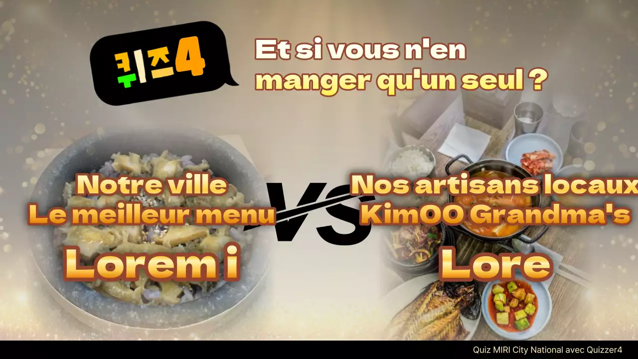 Une collection de jeux télévisés jaunes d'inspiration rétro