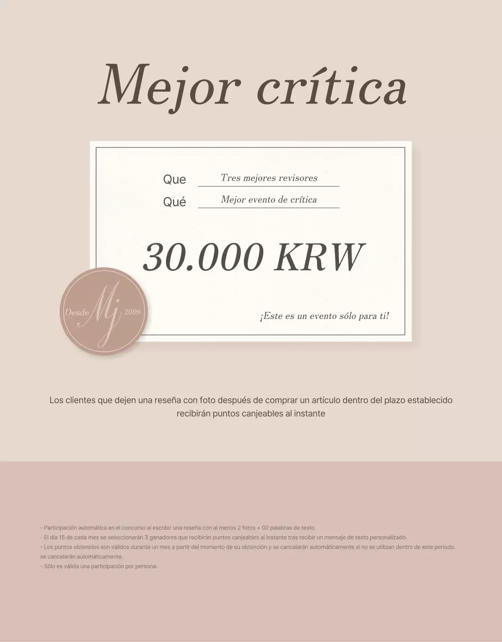 Promover la bisutería de tendencia en marrones y beiges