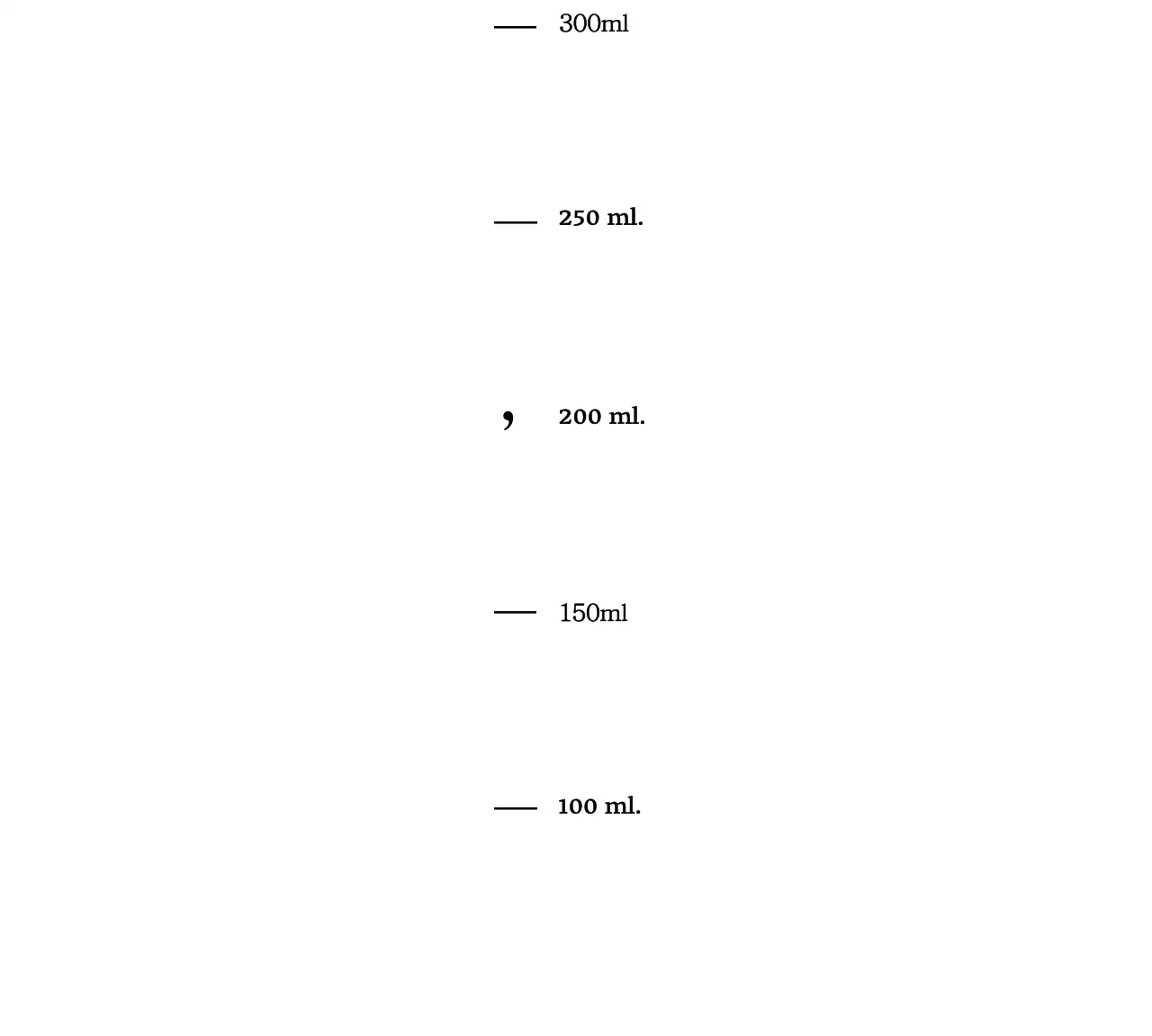 Einfache, personalisierte Waren mit sentimentalen Sprüchen in Serifenschrift