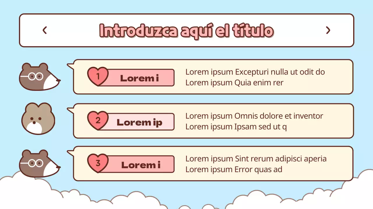 Bonito material didáctico de iniciación en azul claro y rosa