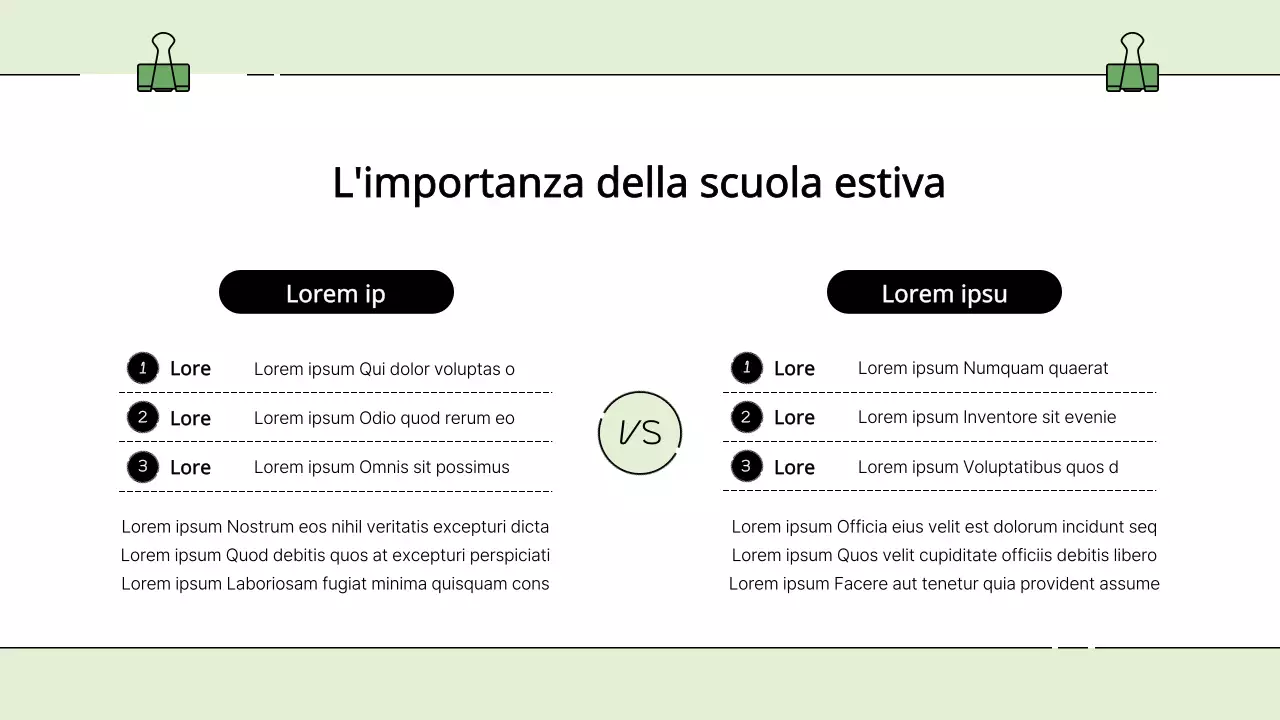 Promuovete gli speciali per le vacanze scolastiche dai colori vivaci.