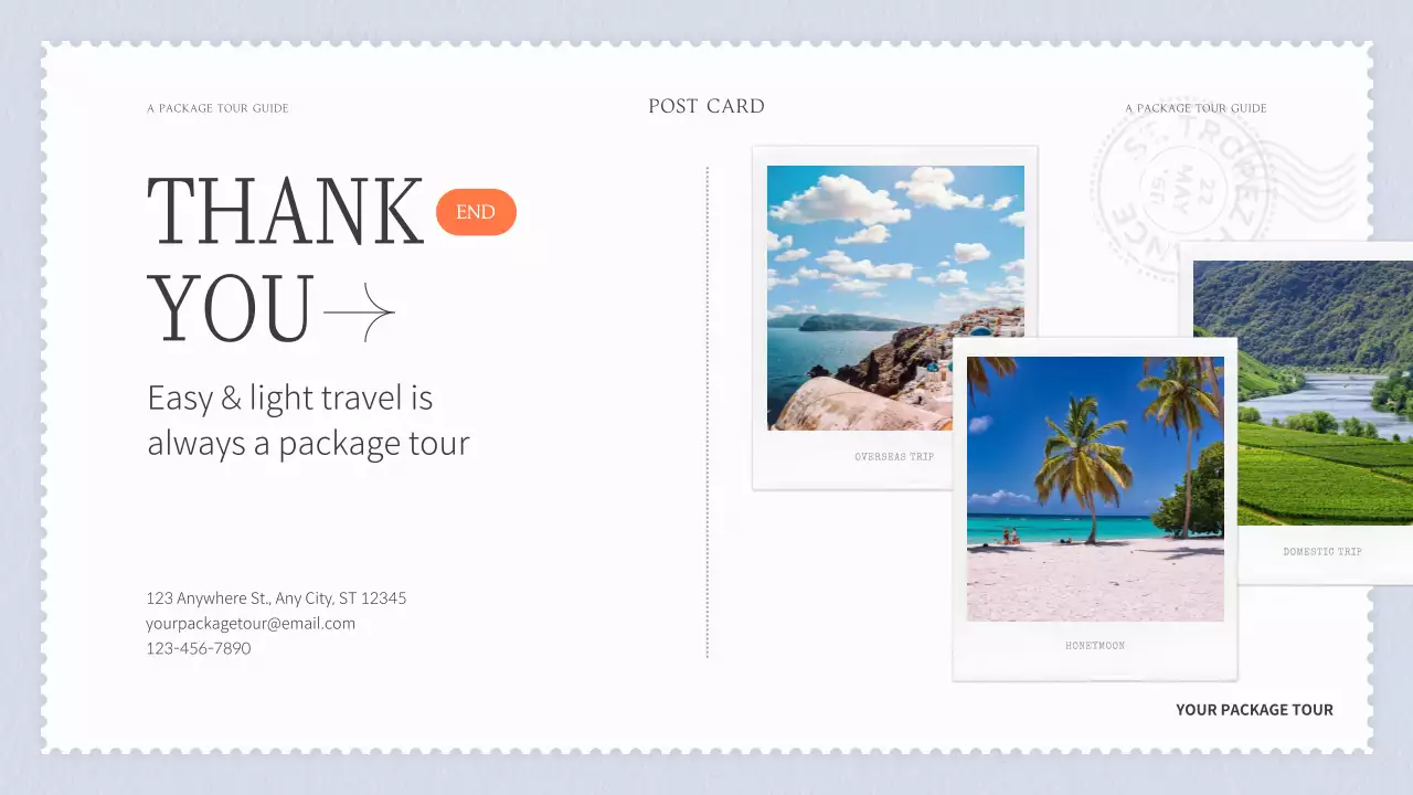 블루 엘레강트 여행 가이드 프레젠테이션