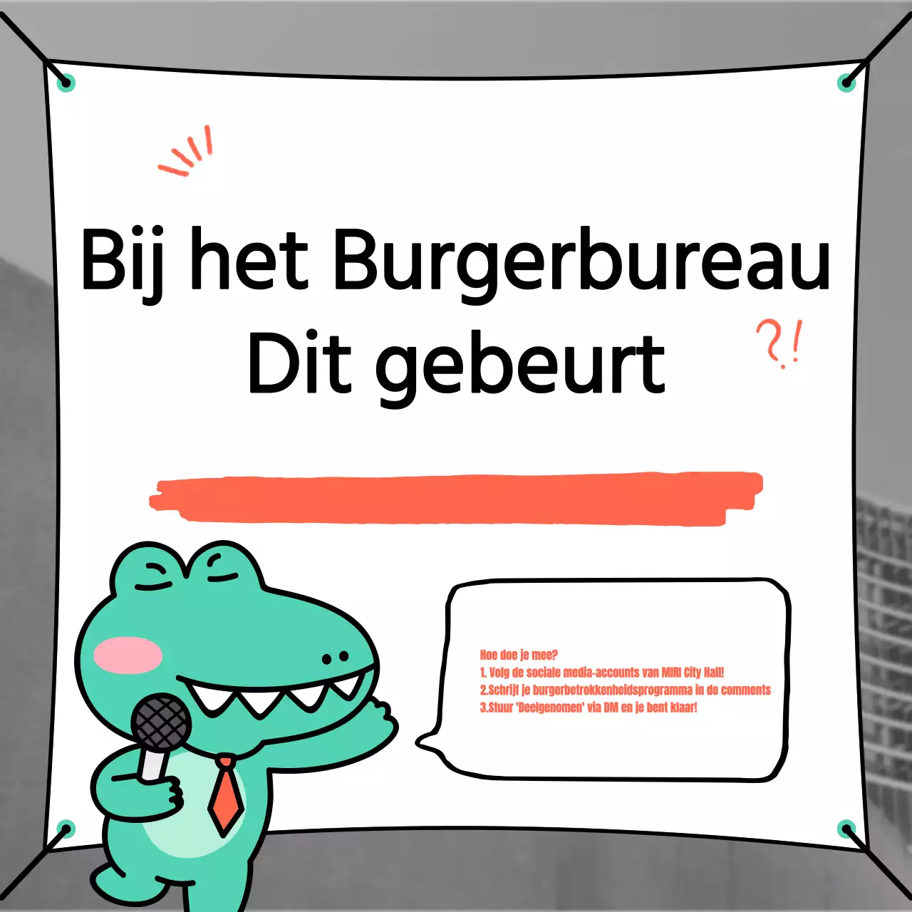 Een kitscherig persbericht in rood en zwart promoten