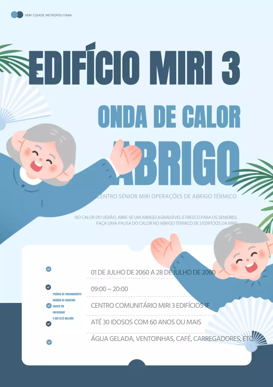Um guia para o abrigo térmico simples para idosos azul claro e azul marinho