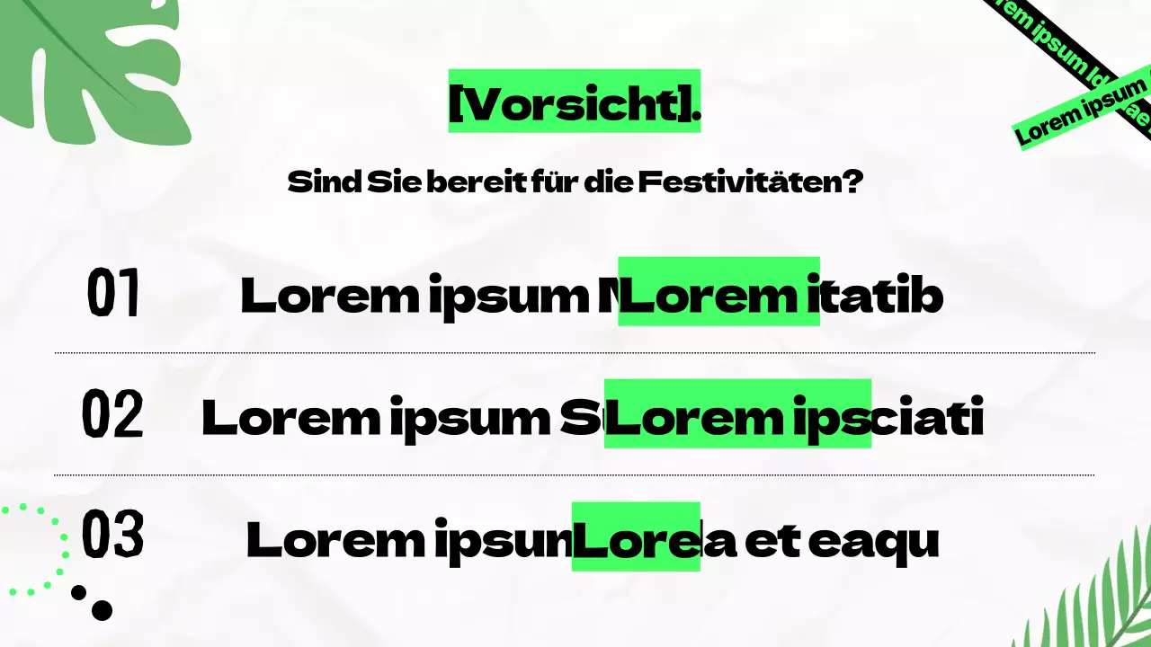 Festivalankündigungen für trendige Veröffentlichungen auf grauem Hintergrund