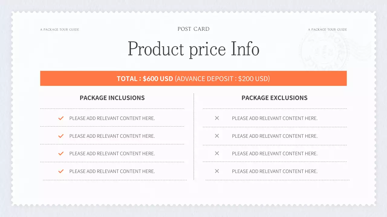 블루 엘레강트 여행 가이드 프레젠테이션