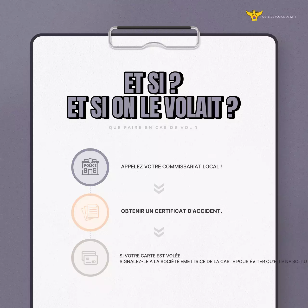 Une campagne de sécurité contre le vol en vacances très tendance, en beige et en gris