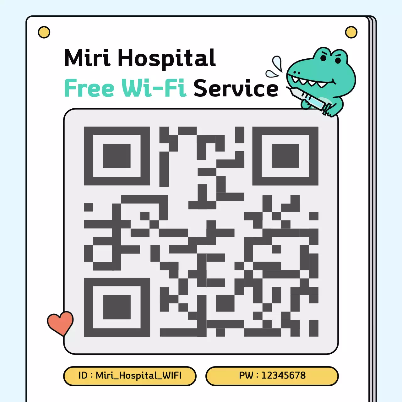 Mint Simple Wi-Fi Notice Social Media Post
