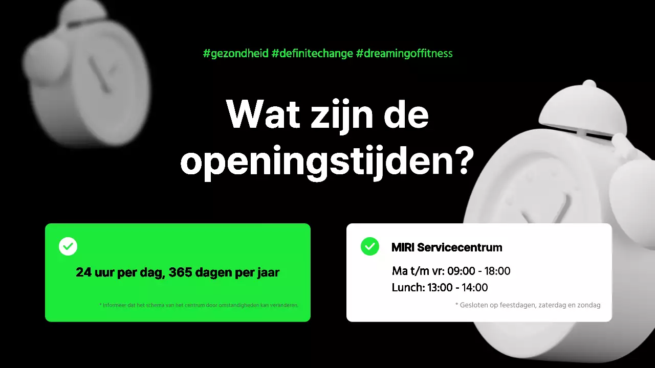 Promoot je sportschool met zwarte en limoengroene accenten