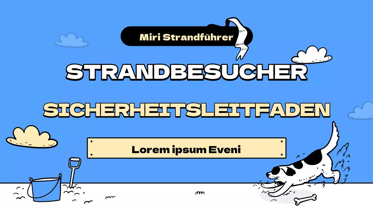 Ein Führer zu den schönen blauen und gelben Stränden Unterrichtspläne