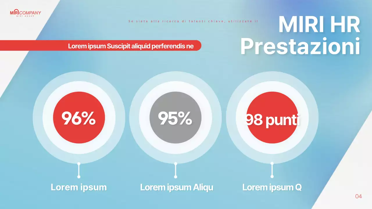Proposta di headhunting evidenziata in azzurro e rosso
