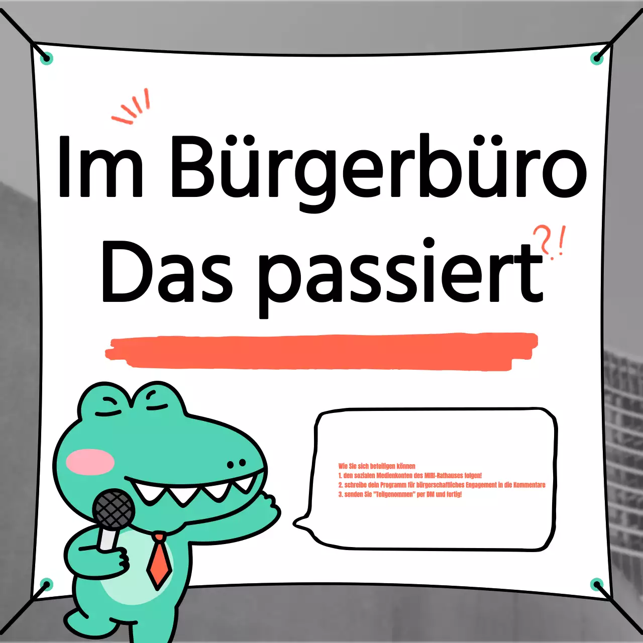 Werben Sie für eine kitschige Pressemitteilung in Rot und Schwarz