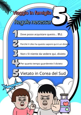 Un itinerario di famiglia all'insegna del malessere bianco e blu