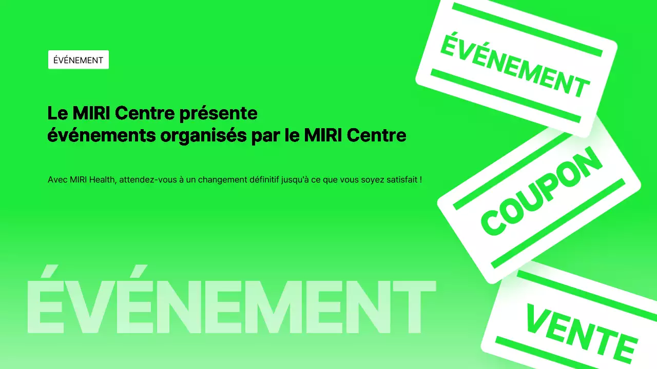 Faites la promotion de votre salle de sport avec des accents noirs et verts.
