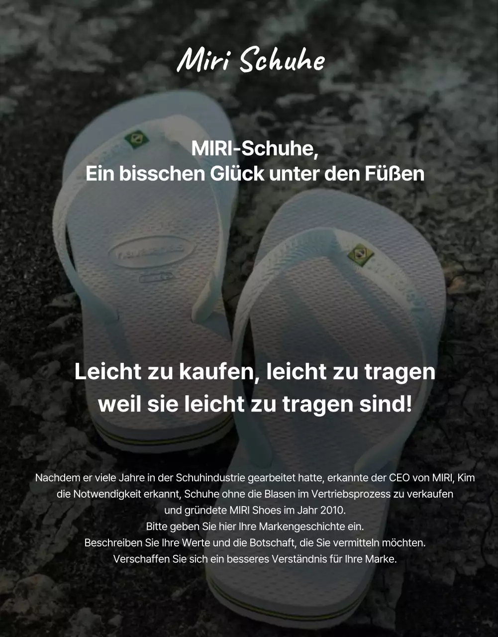 Eine einfache Einführung in den saisonalen Verkauf in Marineblau und Weiß