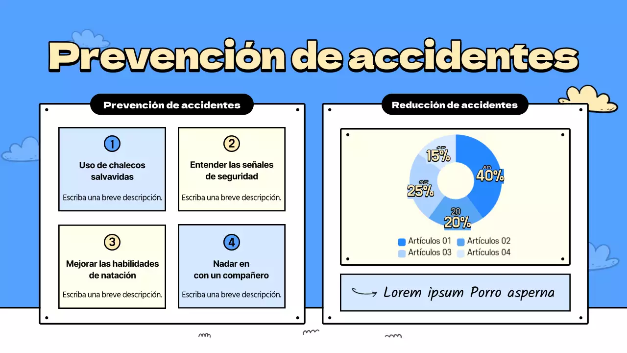 Guía de las bonitas playas azules y amarillas Planes de lecciones