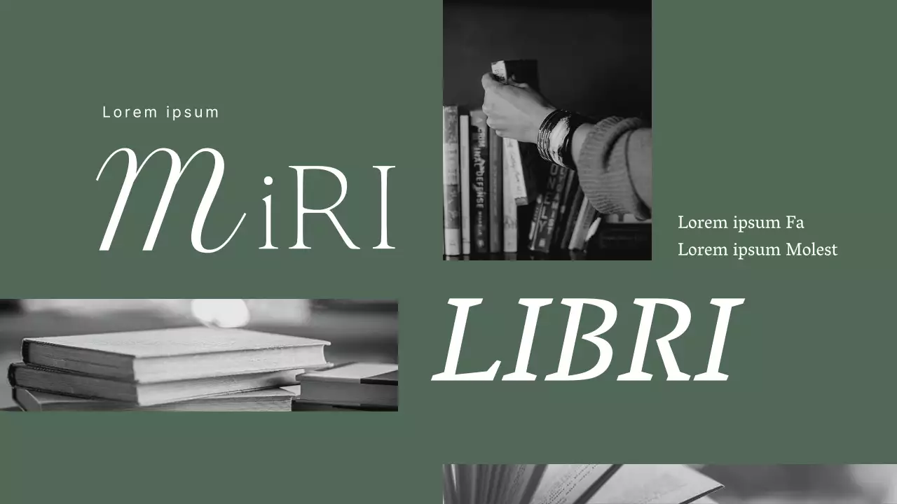 Una proposta di libro di classe in kaki