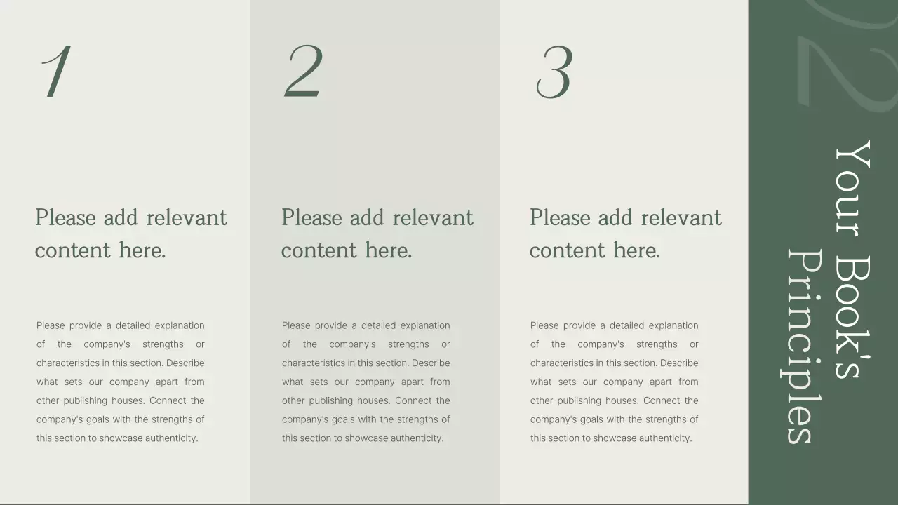 Green Modern Book Proposal Presentation