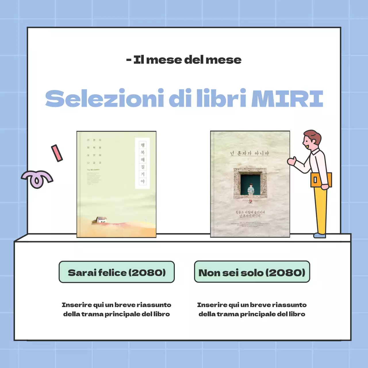 Promuovere un semplice gruppo di lettura estivo con lavanda e menta