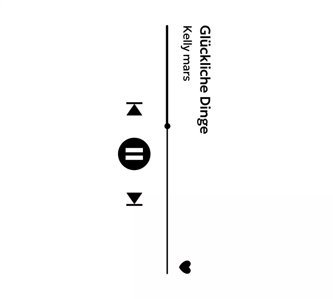 Klares Design im Stil eines Musik-Players