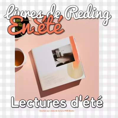 Promouvoir le soutien au club de lecture de la maison d'édition orange et blanche