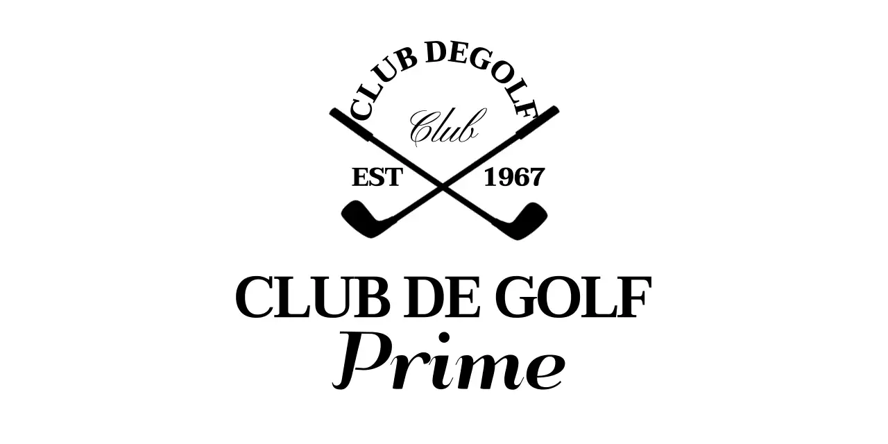 Clubs de golf avec le logo du club de golf pour une sensation de classe